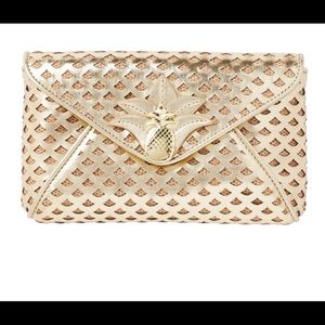 Lilly Pulitzer Gold Pineapple Clutch
